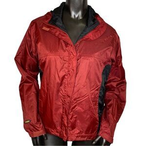 Stearns Dry Wear Fishing Jacket Womens Size Small Hooded Nylon Performance Wear